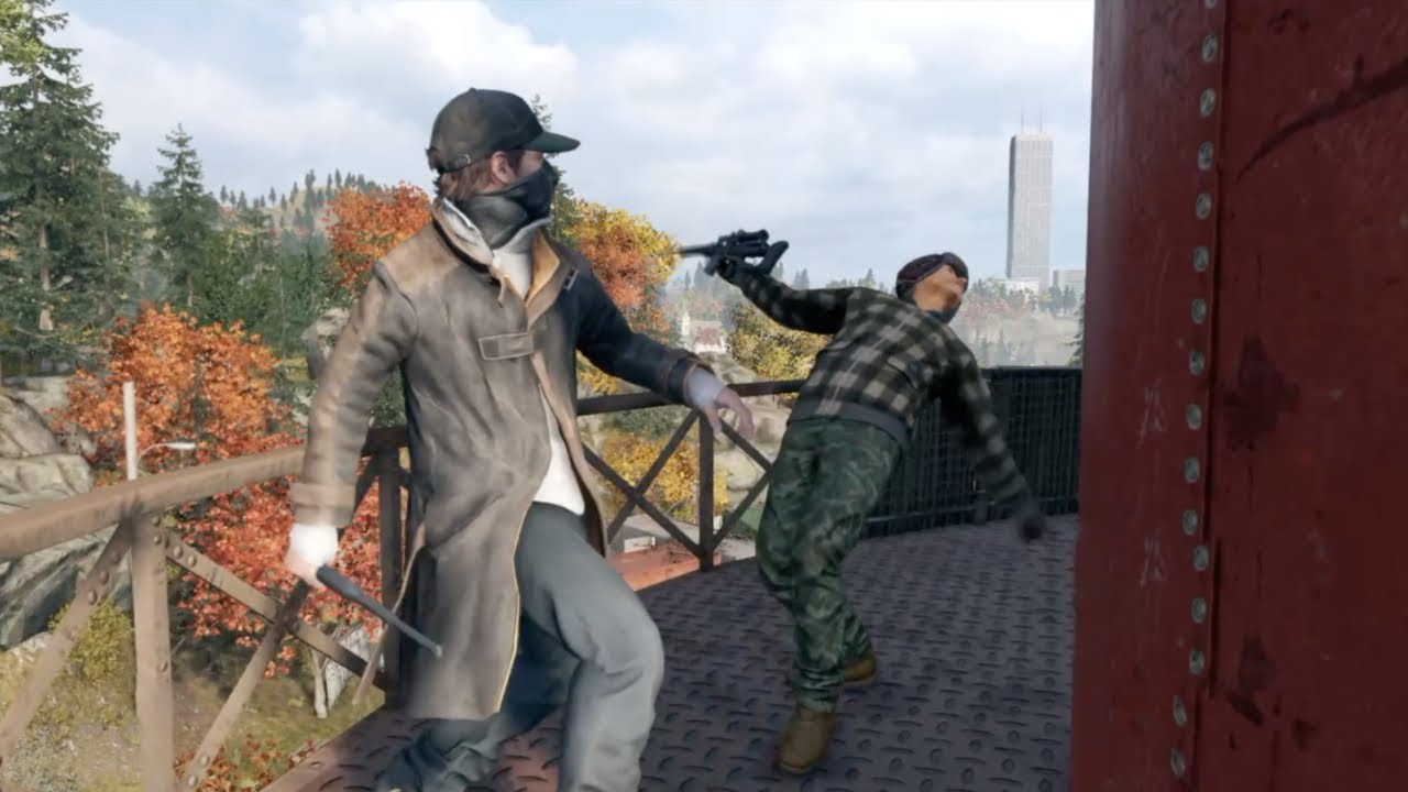 WATCHDOGS BADASS STEALTH KILLS!