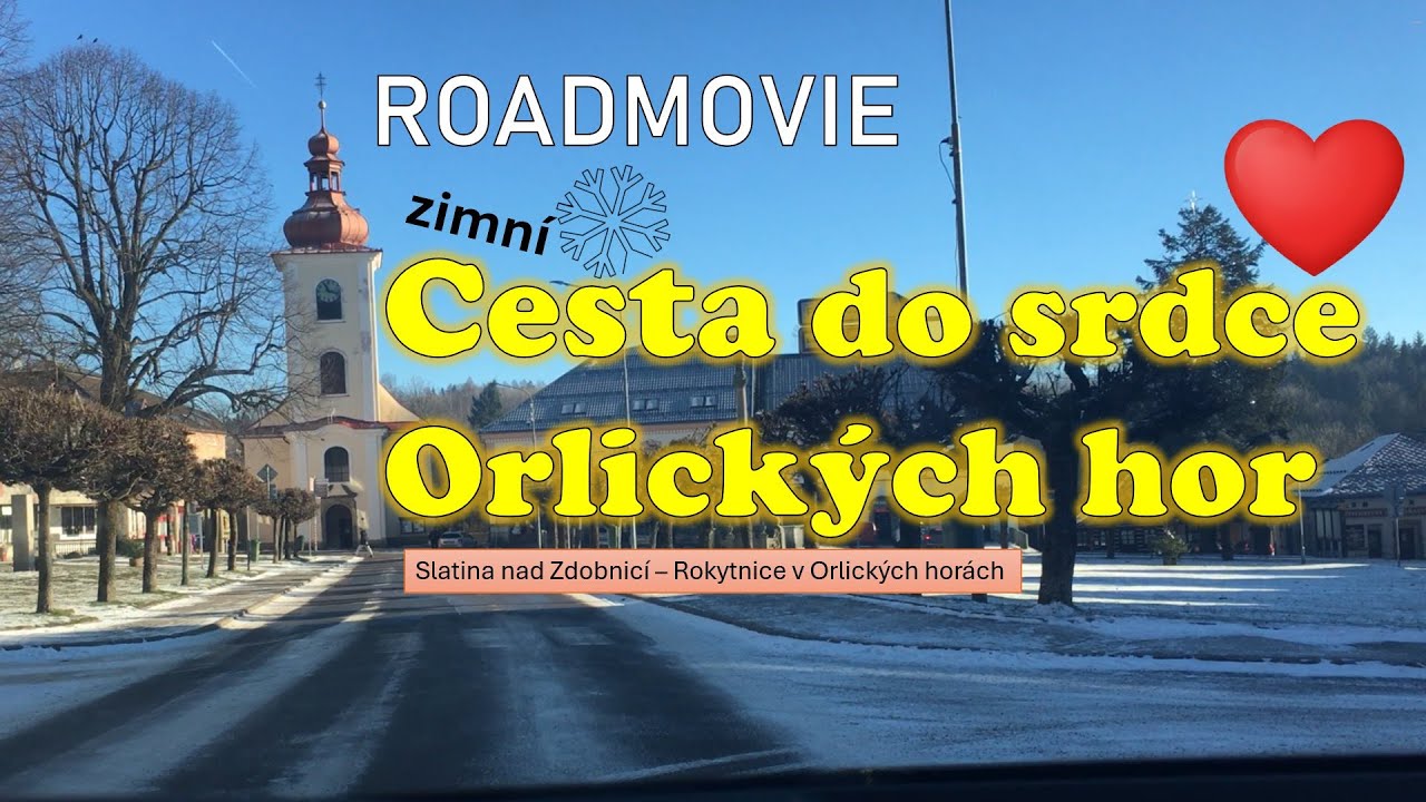 CESTA DO SRDCE♥️ORLICKÝCH HOR 🏞️ Slatina nad Zdobnicí - Rokytnice v Orlických horách #lordpaulus