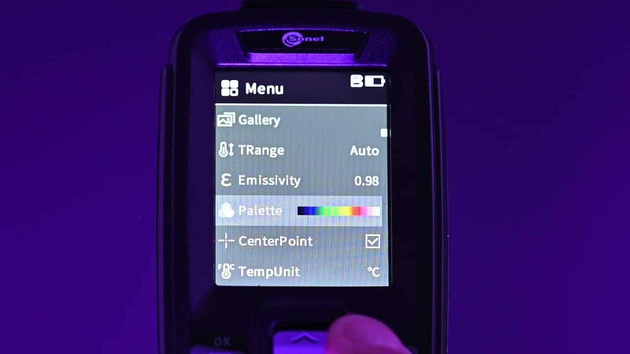 Sonel KT-256F thermal imaging camera