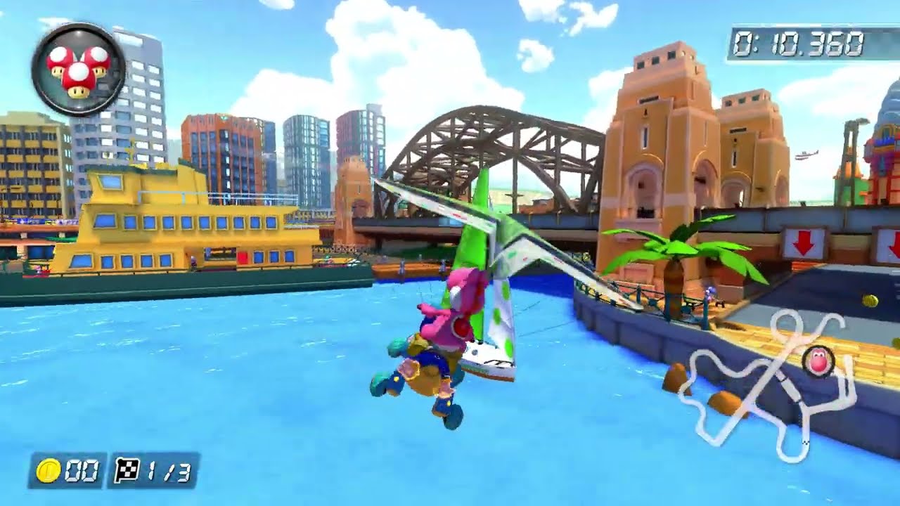 Tour Sydney Sprint [150cc] - 1:59.098 - Vincent (Mario Kart 8 Deluxe World Record)