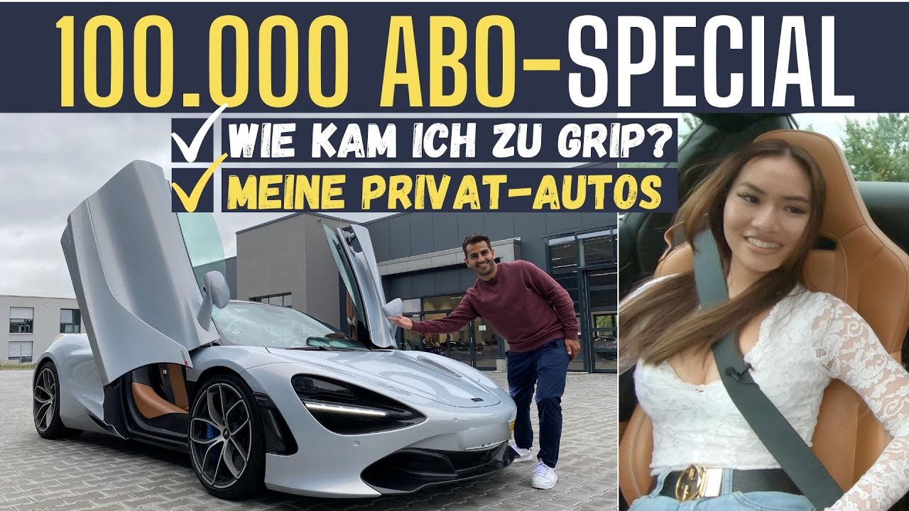 Taxifahrt im McLaren 720 S | Meine Privat-Autos | 100.000 Abo-Special | Hamid Mossadegh