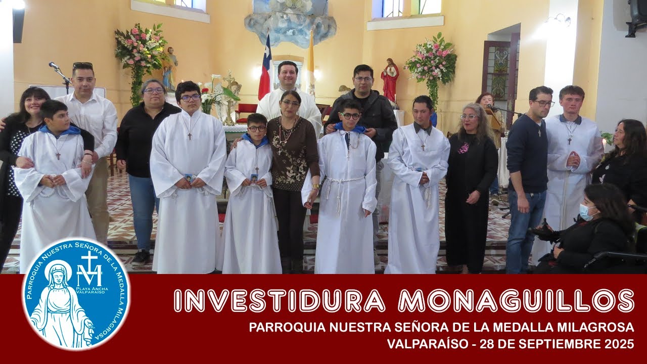 Investidura de Monaguillos - Parroquia Medalla Milagrosa