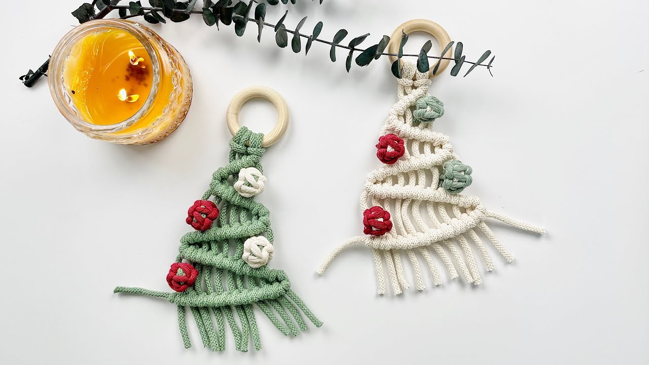 DIY: Macrame Christmas Tree Tutorial