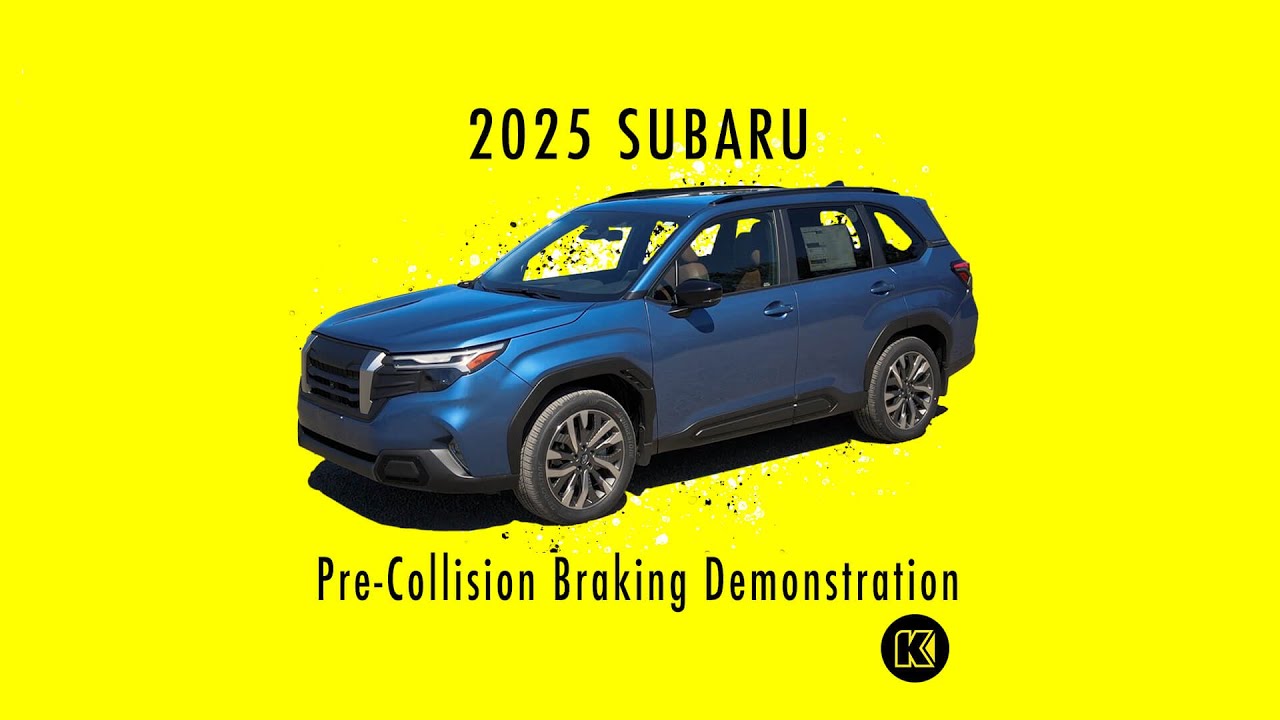 How Subaru’s Pre-Collision Braking Works With Subaru EyeSight