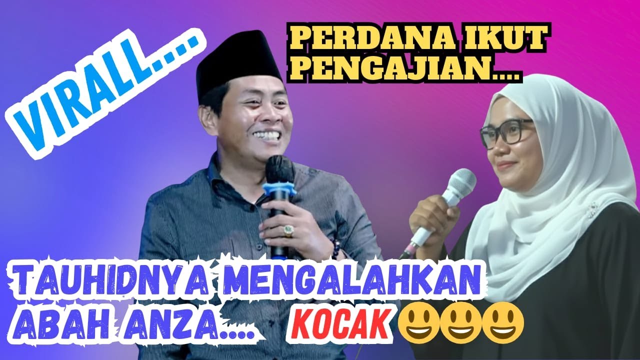 POPY PERDANA IKUT PENGAJIAN || BIKIN ABAH ANZA GELENG KEPALA