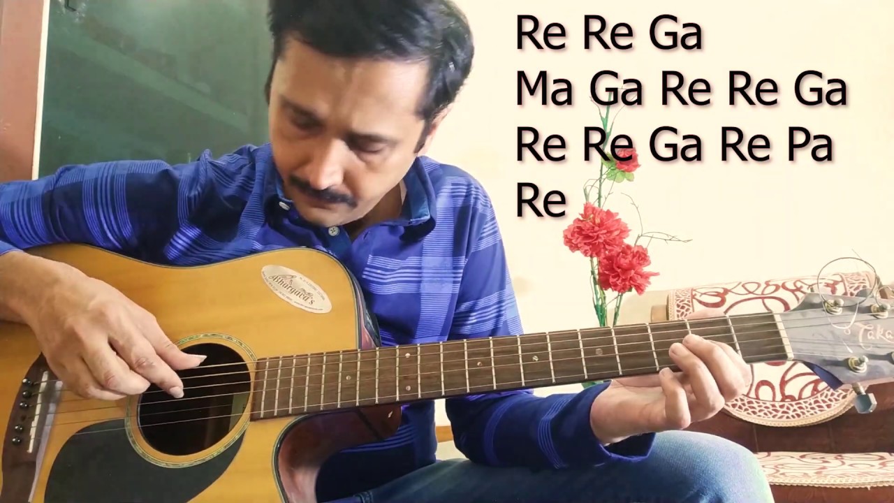 Teri mitti main Fingerstyle lead guitar (lesson 10)