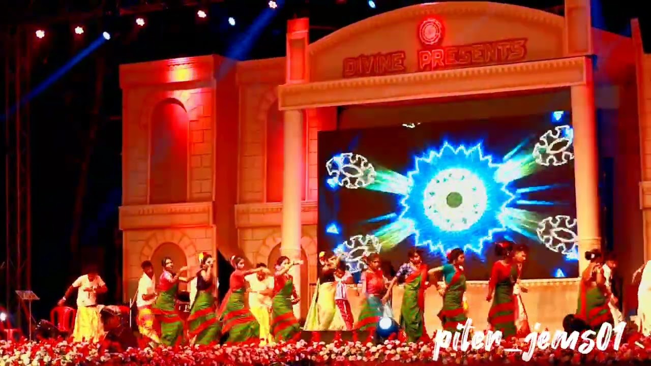 Divine Institute Annual Function || Santali video song stage dance 2023