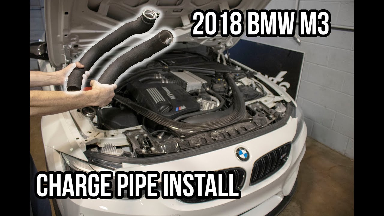 2018 BMW M3 VRSF Charge Pipes Install // F1 Motorsports