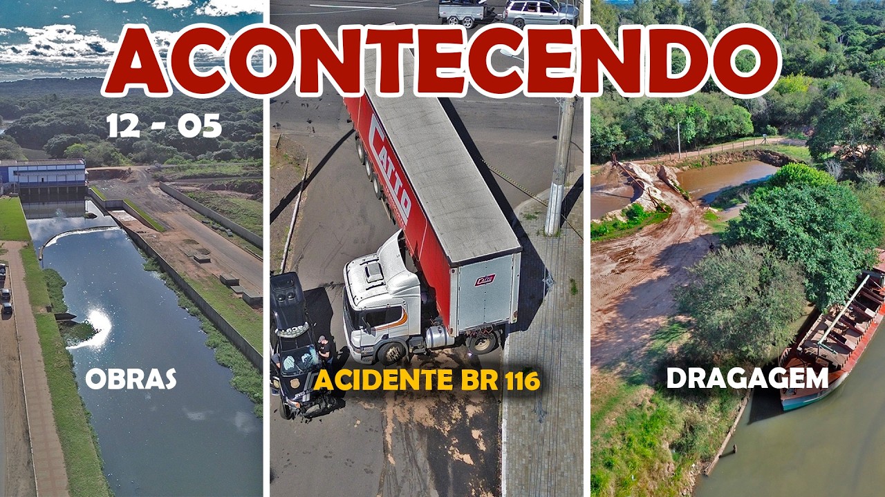 Acidente BR116 - Como Produz AREIA do Rio?
