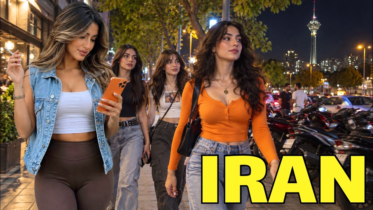 What's IRAN Nightlife Like in the Capital City? Tehran Mood in Expensive Parts