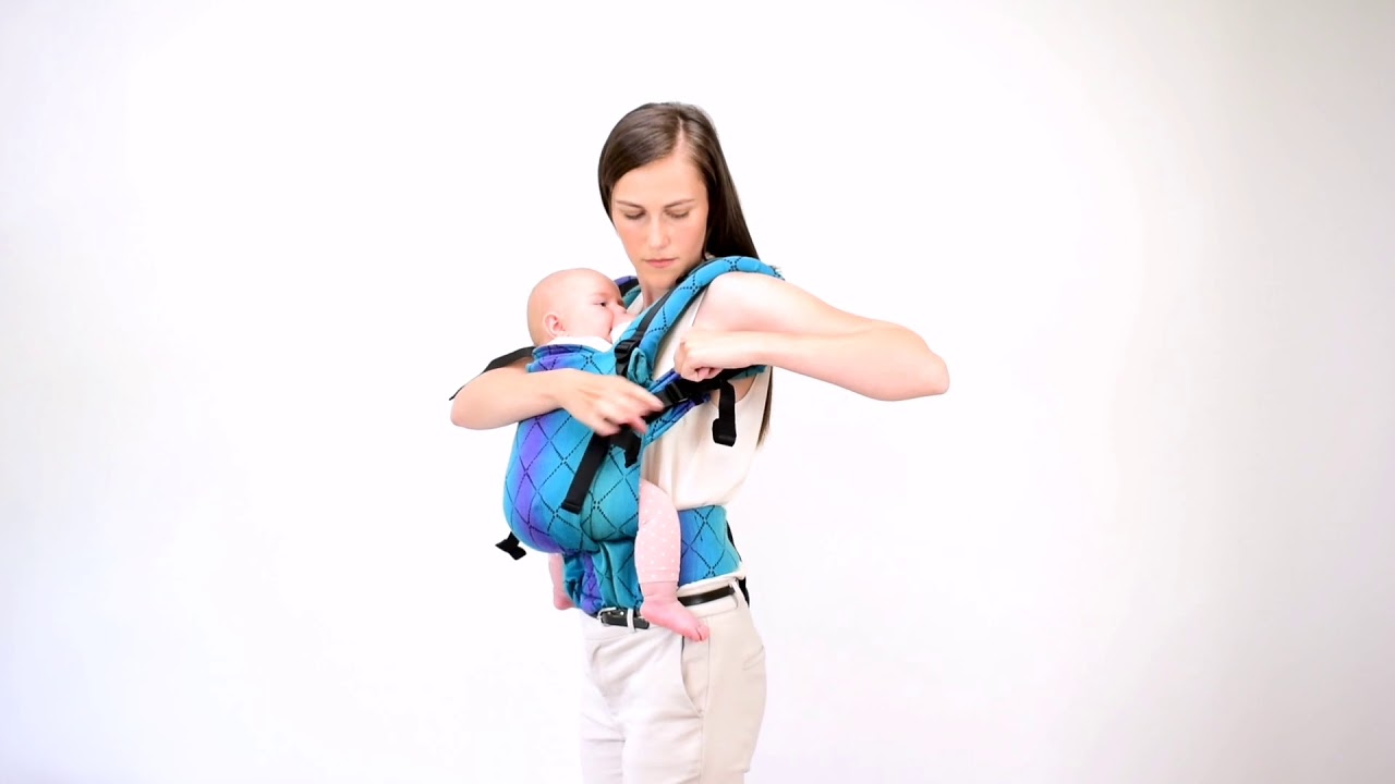 How to Front Carry with parallel shoulder straps in ISARA The Trendsetter