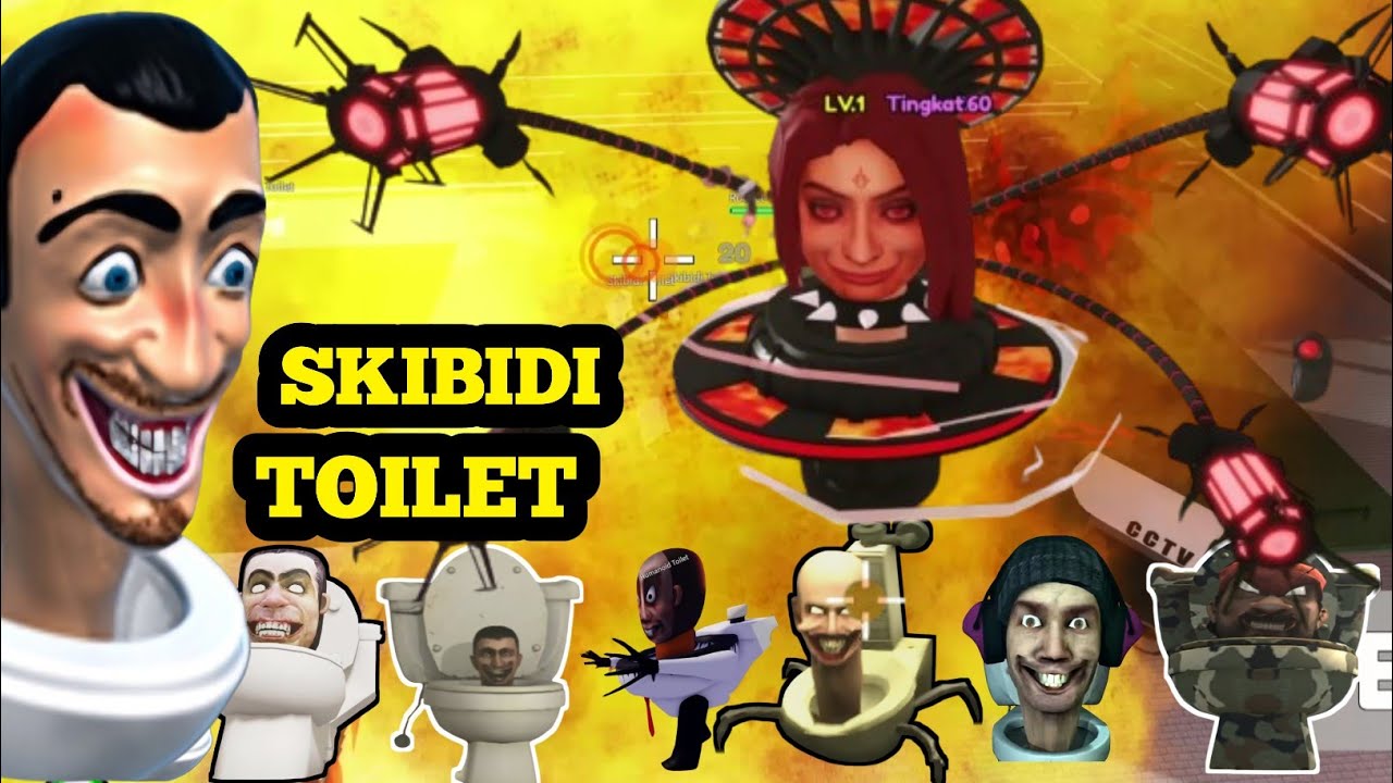 skibidi toilet astrowoman vacuum VS microphone woman