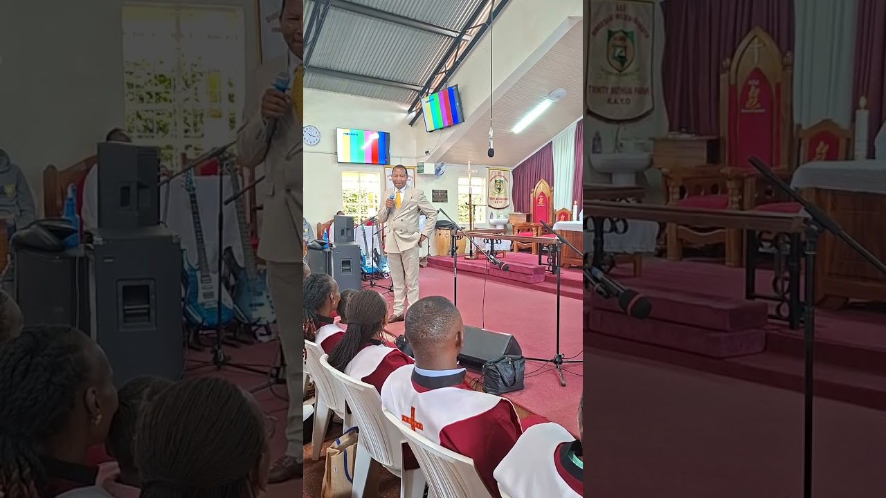 POWERFUL PREACHING AT ACK TRINITY MUTHUA PARISH - STEWARDSHIP!!
