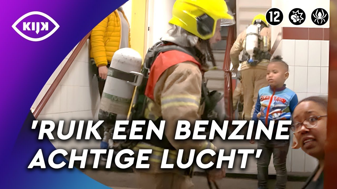 Sterke GASLUCHT zorgt voor PANIEK bij bewoners | Als de Brandweer | KIJK