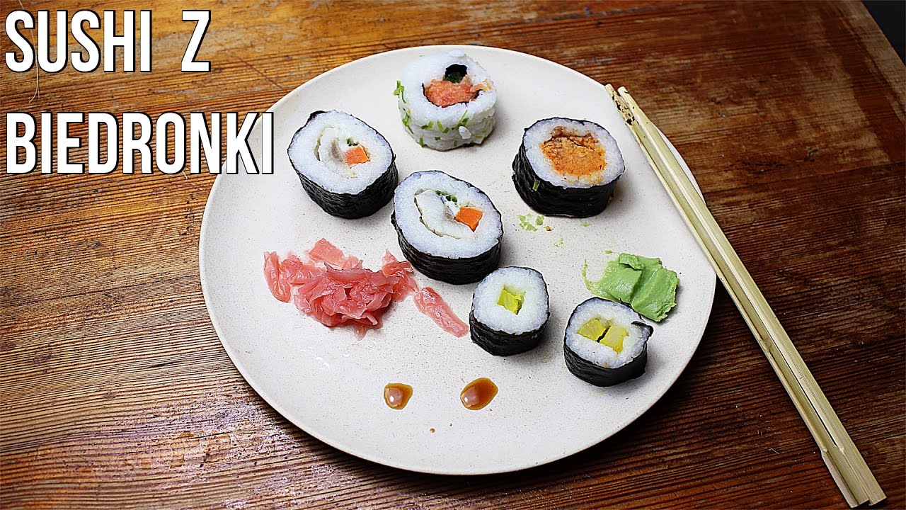 SUSHI Z BIEDRONKI | Testy jedzenia z marketów #8