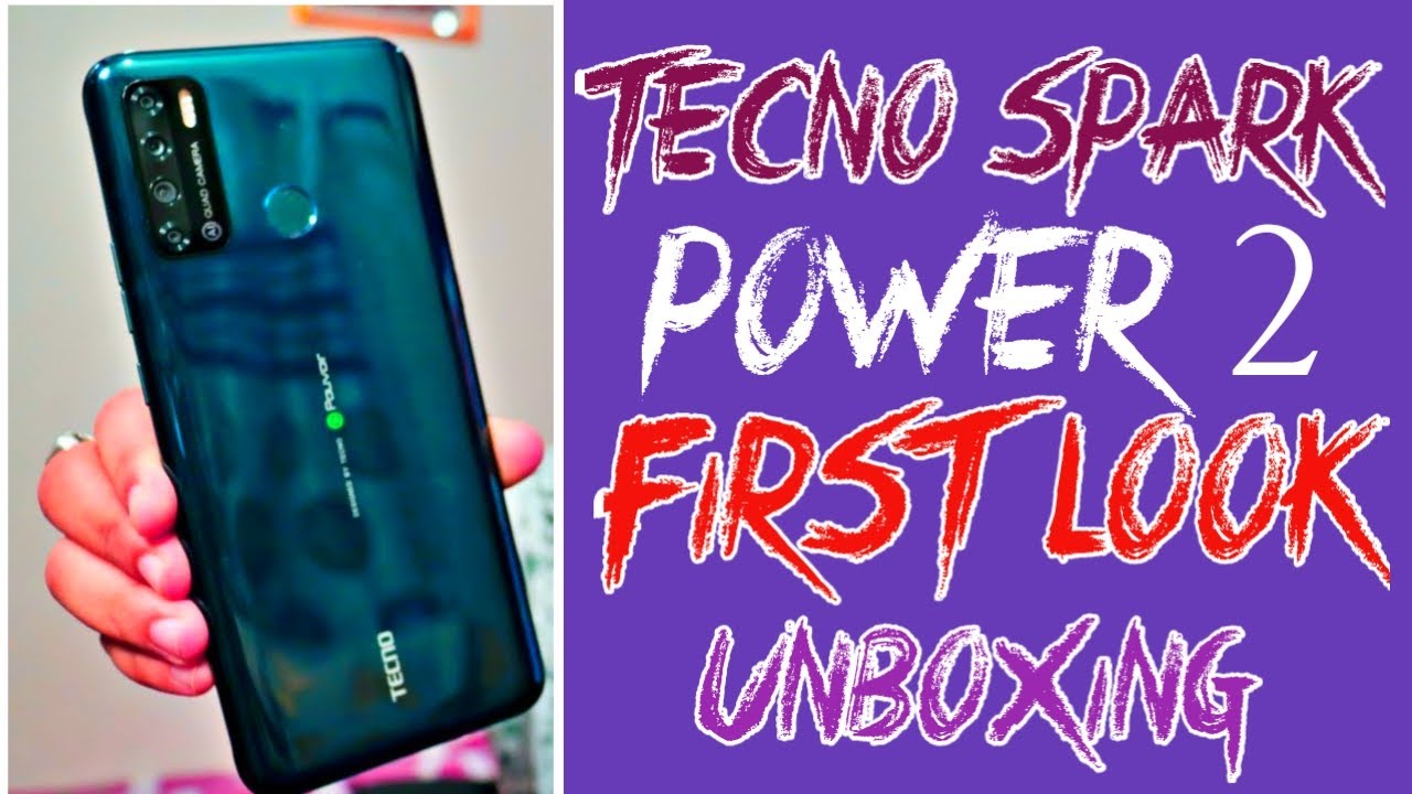 Tecno📱Spark Power 2🔥First Look & Unboxing