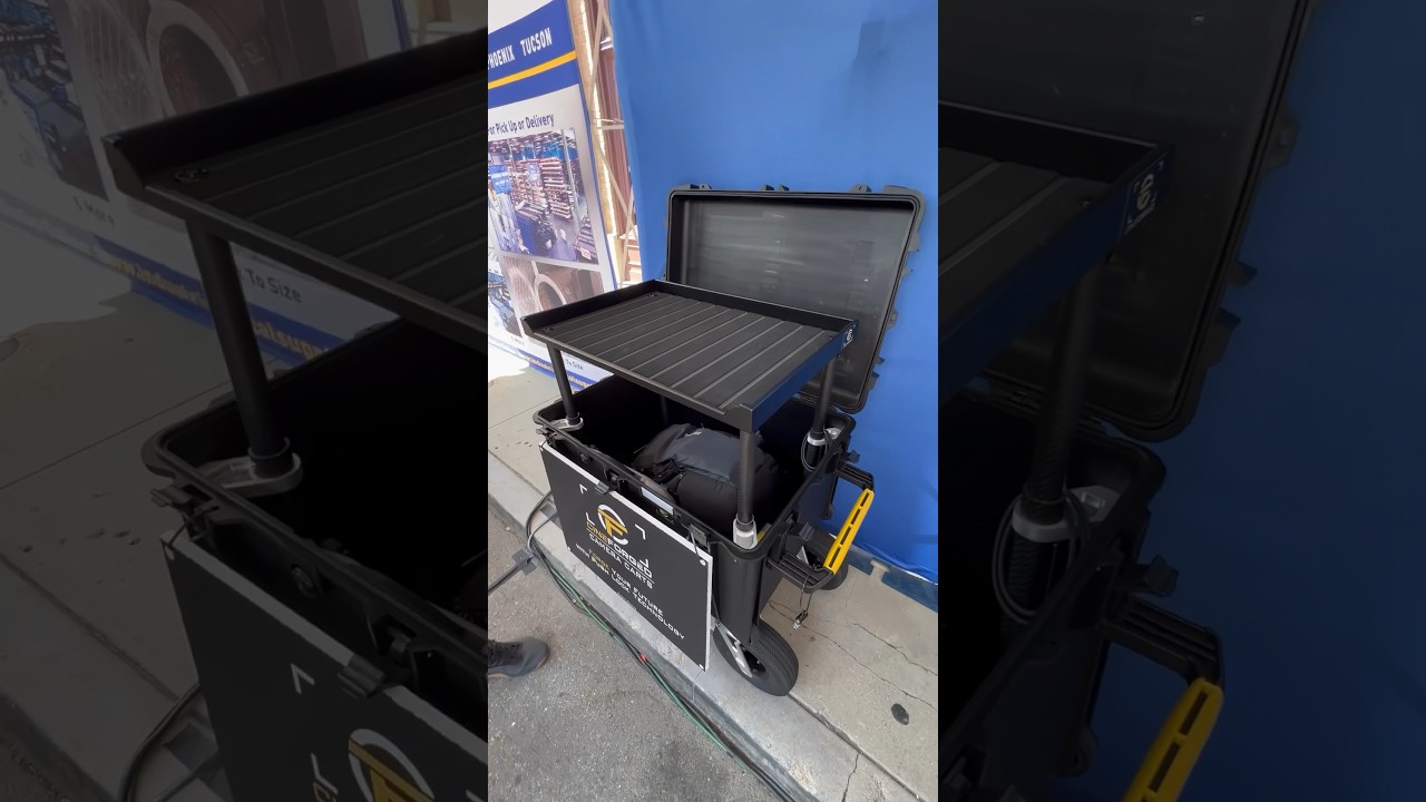 Is it a case or a cart? It&rsquo;s both! Let&rsquo;s check out the new GoGo Cart from Cineforged #filmmaking