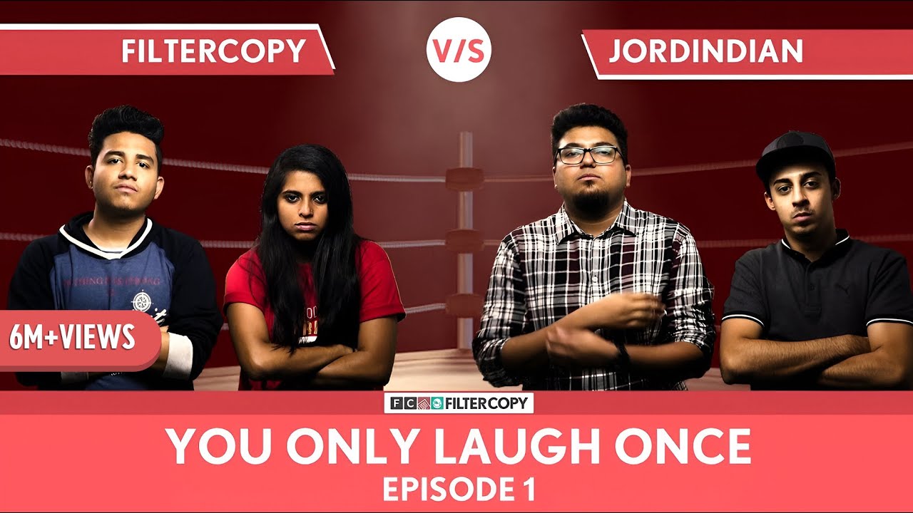 FilterCopy Vs JordIndian | YOLO: You Only Laugh Once | S01E01 | Ft Jordindian, Nayana & Banerjee