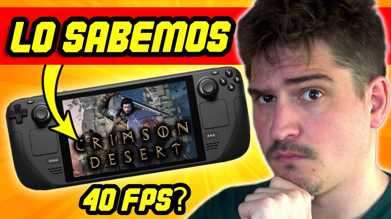 OFICIAL: Ya SABEMOS si CRIMSOM DESERT FUNCIONARÁ EN STEAM DECK
