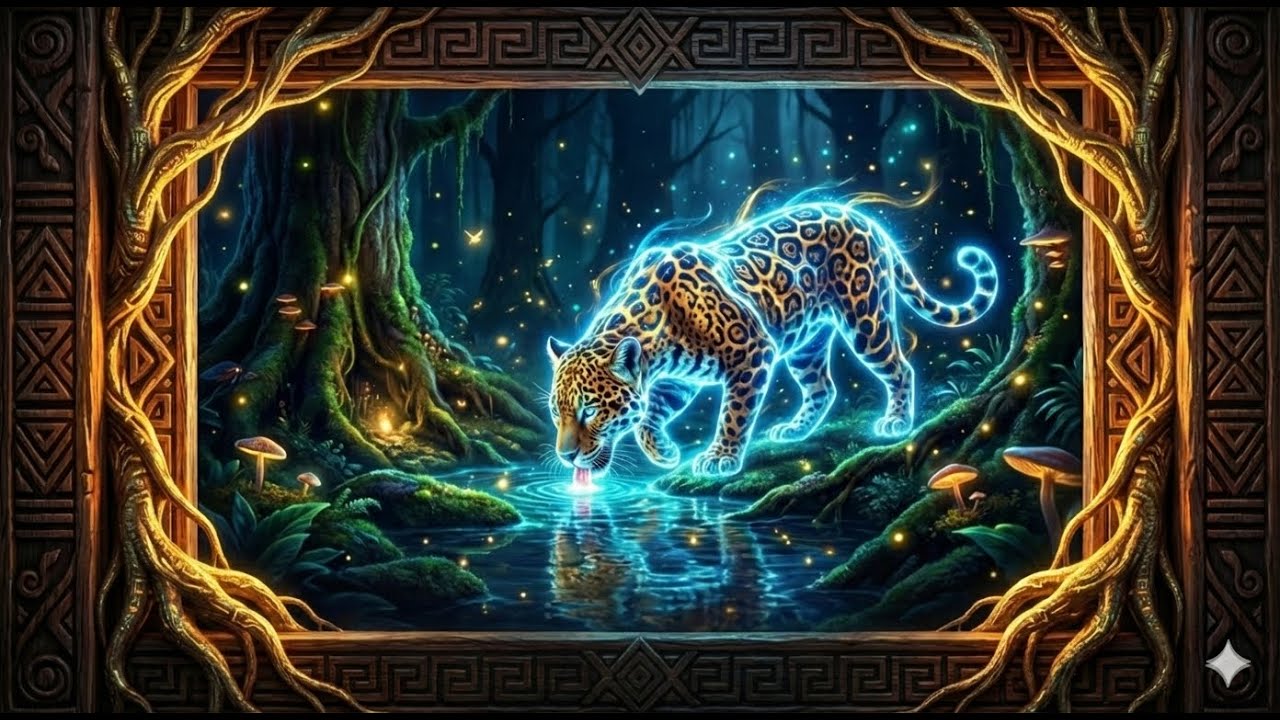 Música Xamânica 432Hz para LIMPEZA e PAZ INTERIOR - Purificação Espiritual (Jaguar Sagrado) 🐆💧