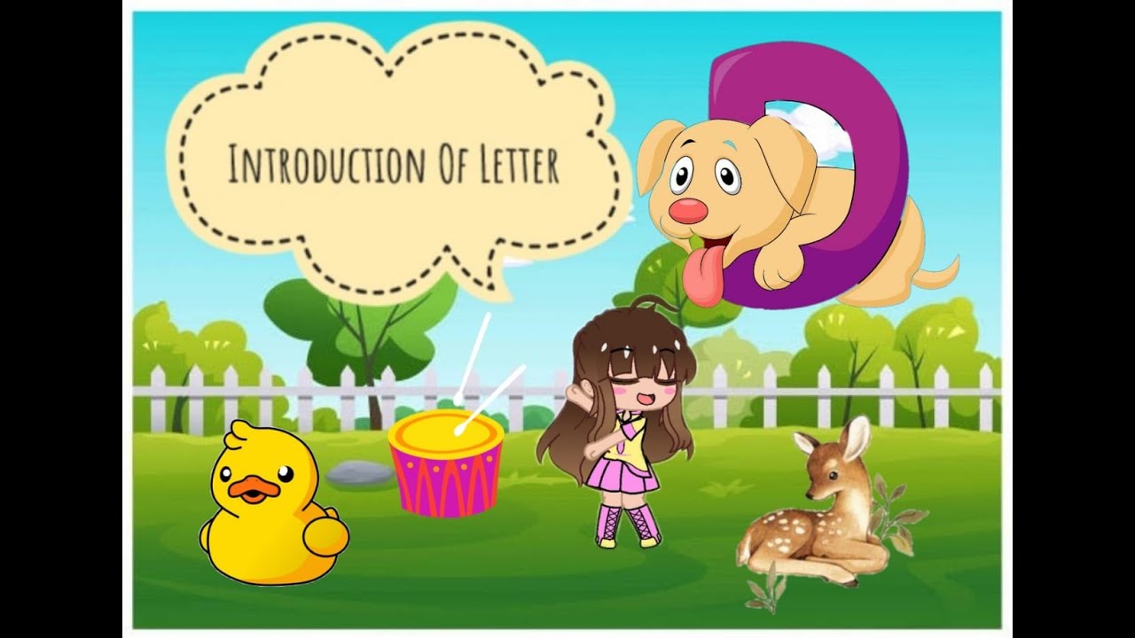 Letter D story || Introduction of letter D || Jolly phonic rhyme|| Activity