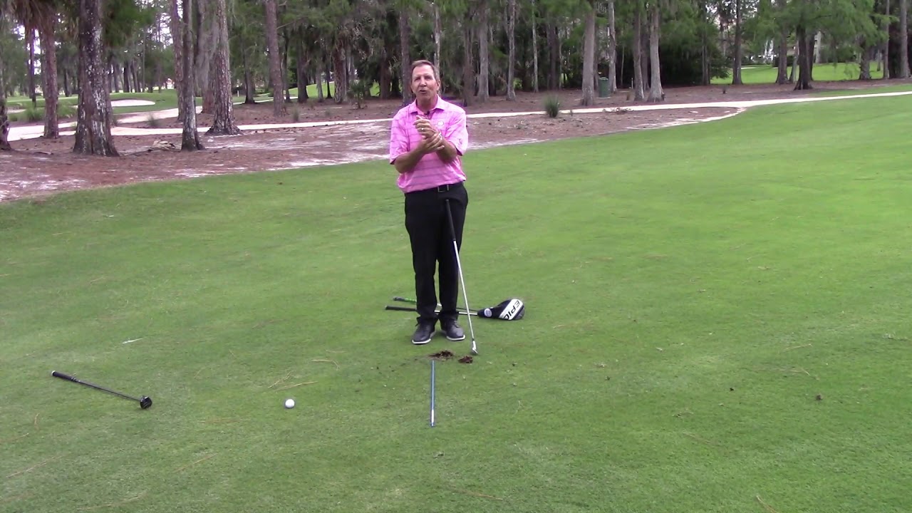 The Correct Way To Make A Divot