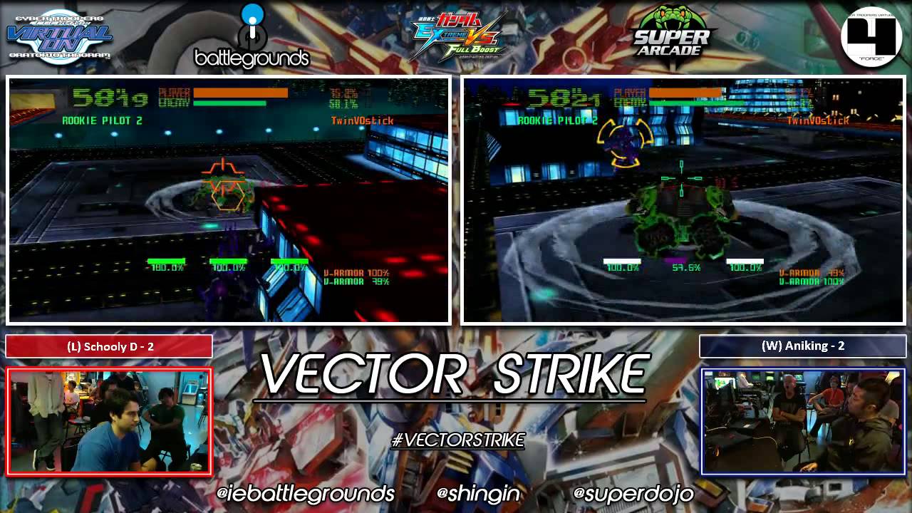 Schooly D vs Aniking - Vector Strike: Virtual-On Oratorio Tangram (Grand Finals)