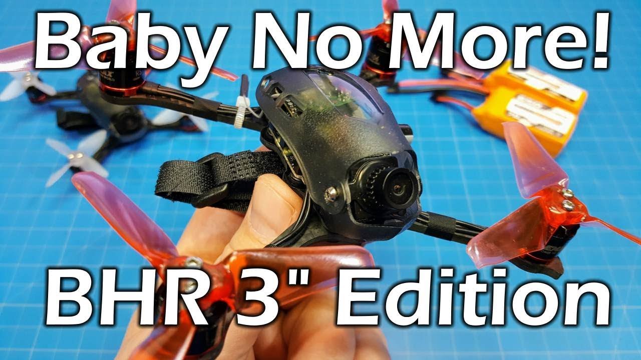 BabyHawk R 3-дюймовая версия &mdash; полёты 3S и 4S
