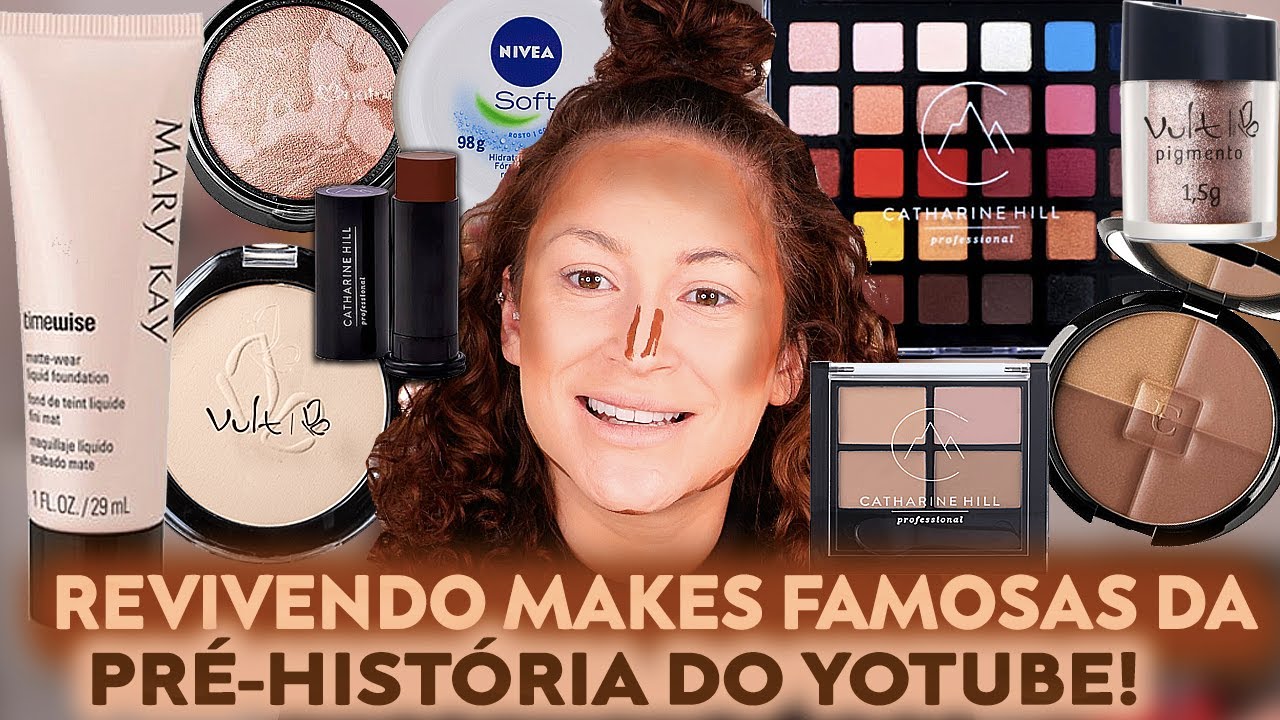 REVIVENDO MAKES FAMOSAS ESQUECIDAS PELO YOUTUBE - O Que Acho Delas Hoje? | Duda Fernandes