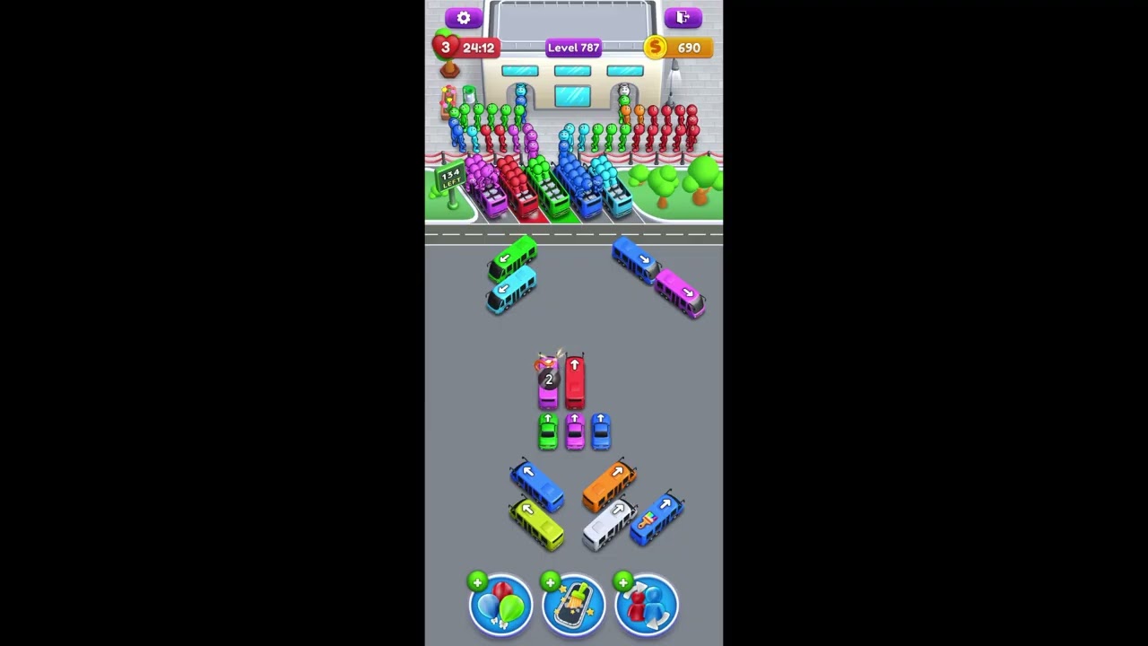 Crowd Express Level 787 Walkthrough (No Magnet Power Used) | NEW UPDATED LEVELS!