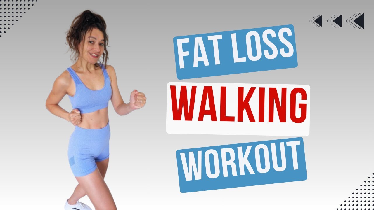 20 MIN WALKING WORKOUT FOR WEIGHT LOSS - Walk at Home & Lose Fat