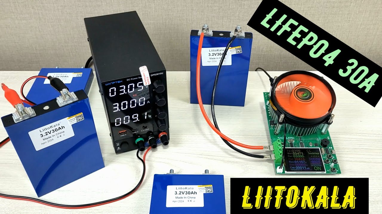 BATERIA LIFEPO4 30A LIITOKALA