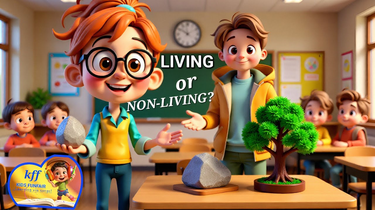 What Is Living? What Is Non-Living? | Kids Science Song