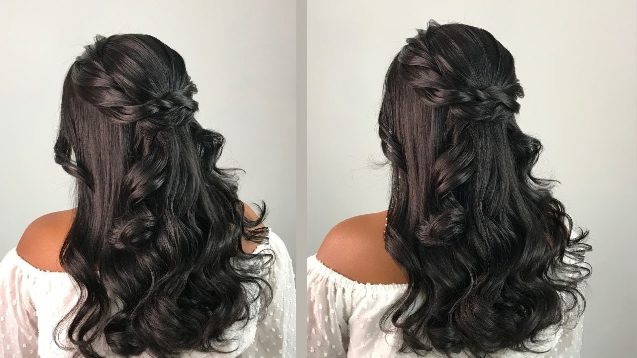 PENTEADO SEMIPRESO COM TORÇÃO - rápido e fácil l peinado l hairstyle