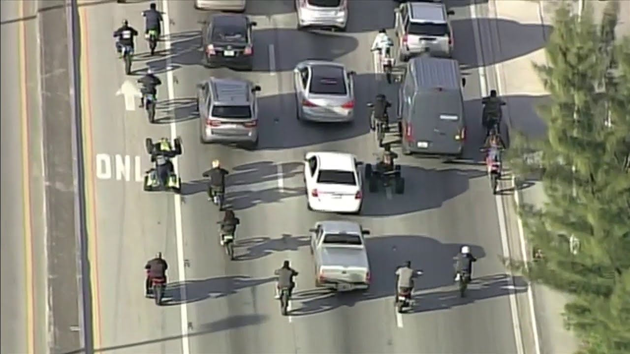 Dangerous Wheels Up, Guns Down ride takes to South Florida roads