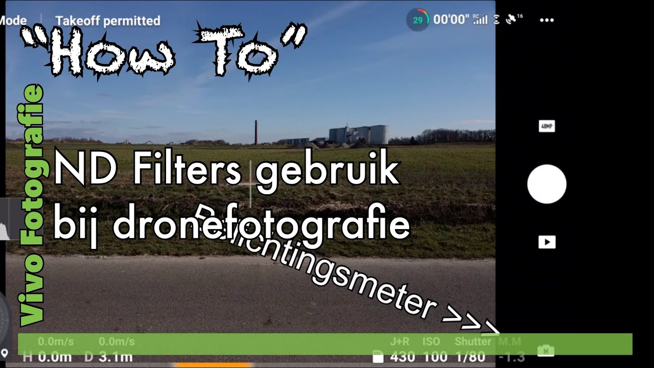Uitleg gebruik ND Filters voor drone fotografie