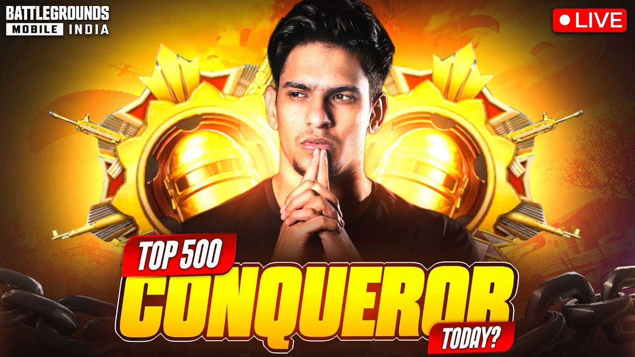 🔥TOP 500 CONQUEROR AAJ HOGA YA NHI?