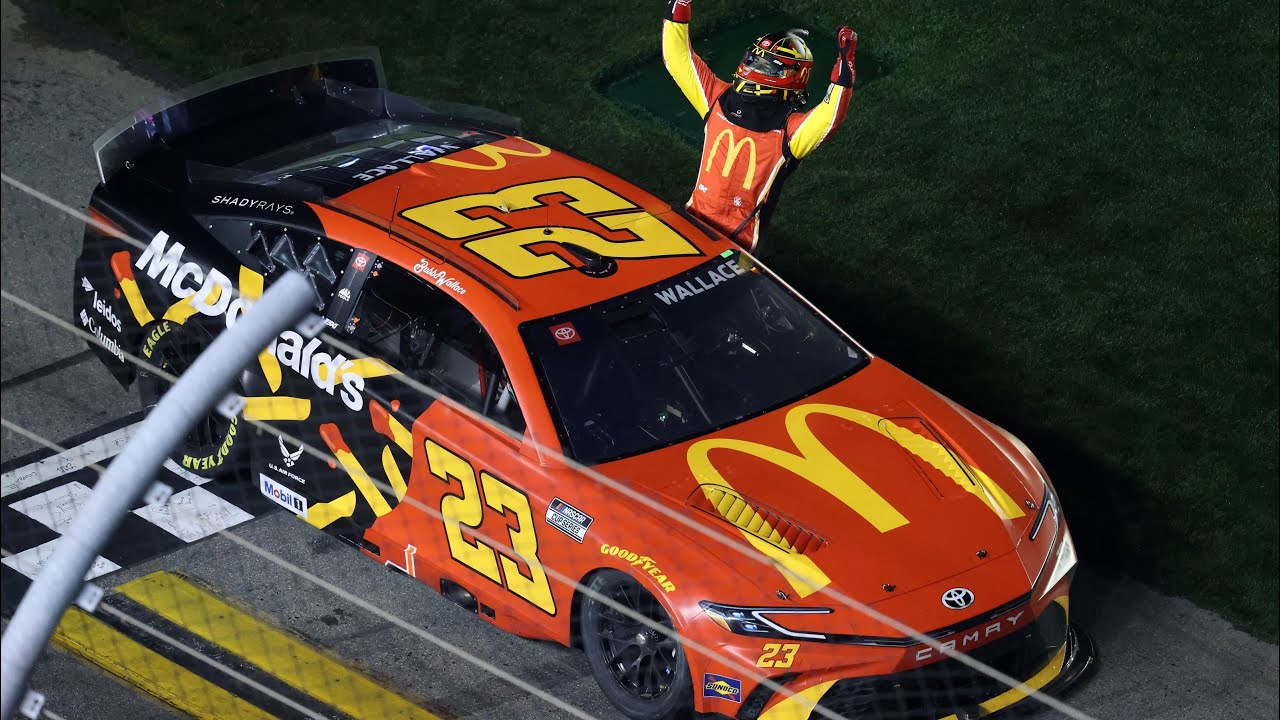Bubba Wallace Wins Duel 1 - 2025 NASCAR Cup Series Duel 1 at Daytona 