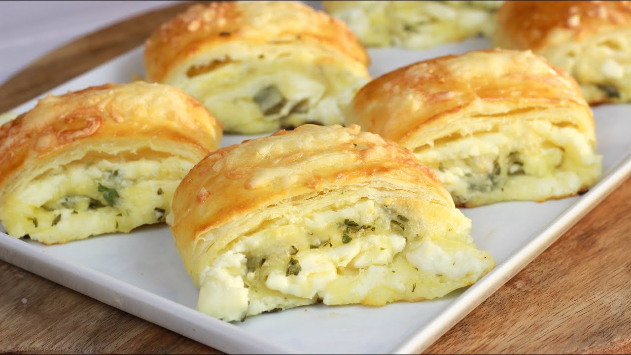 Ruck Zuck Bl&auml;tterteig B&ouml;rek mit cremiger K&auml;sef&uuml;llung