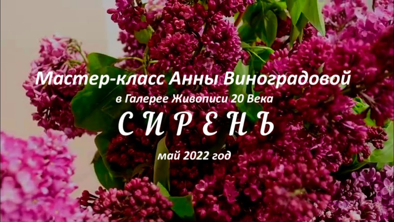 Анна Виноградова. Мастер-класс 