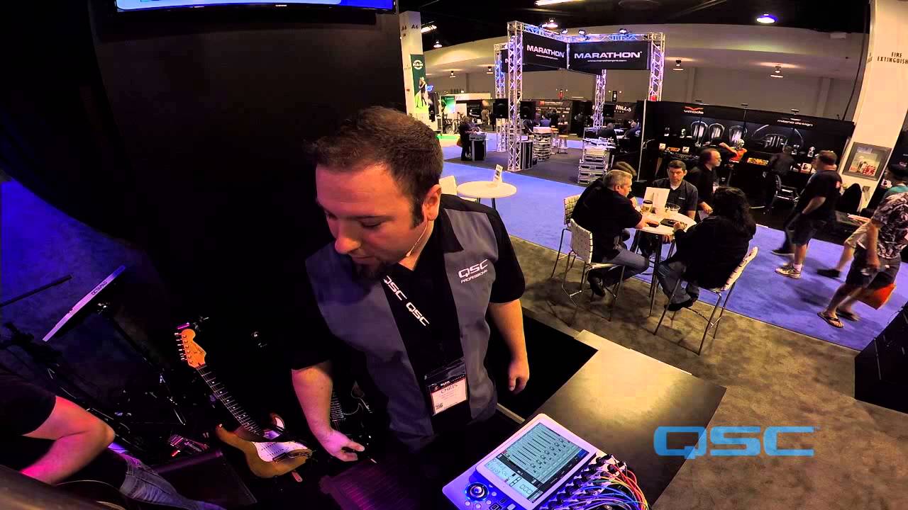 TouchMix-8 Demo at NAMM 2015 with Nu-Blu