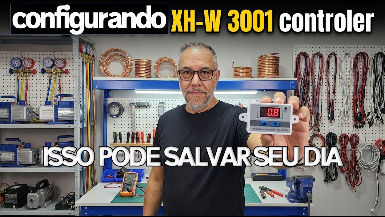 ❄️🔧Como Configurar o Controlador XH-3001 Para Refrigeração!