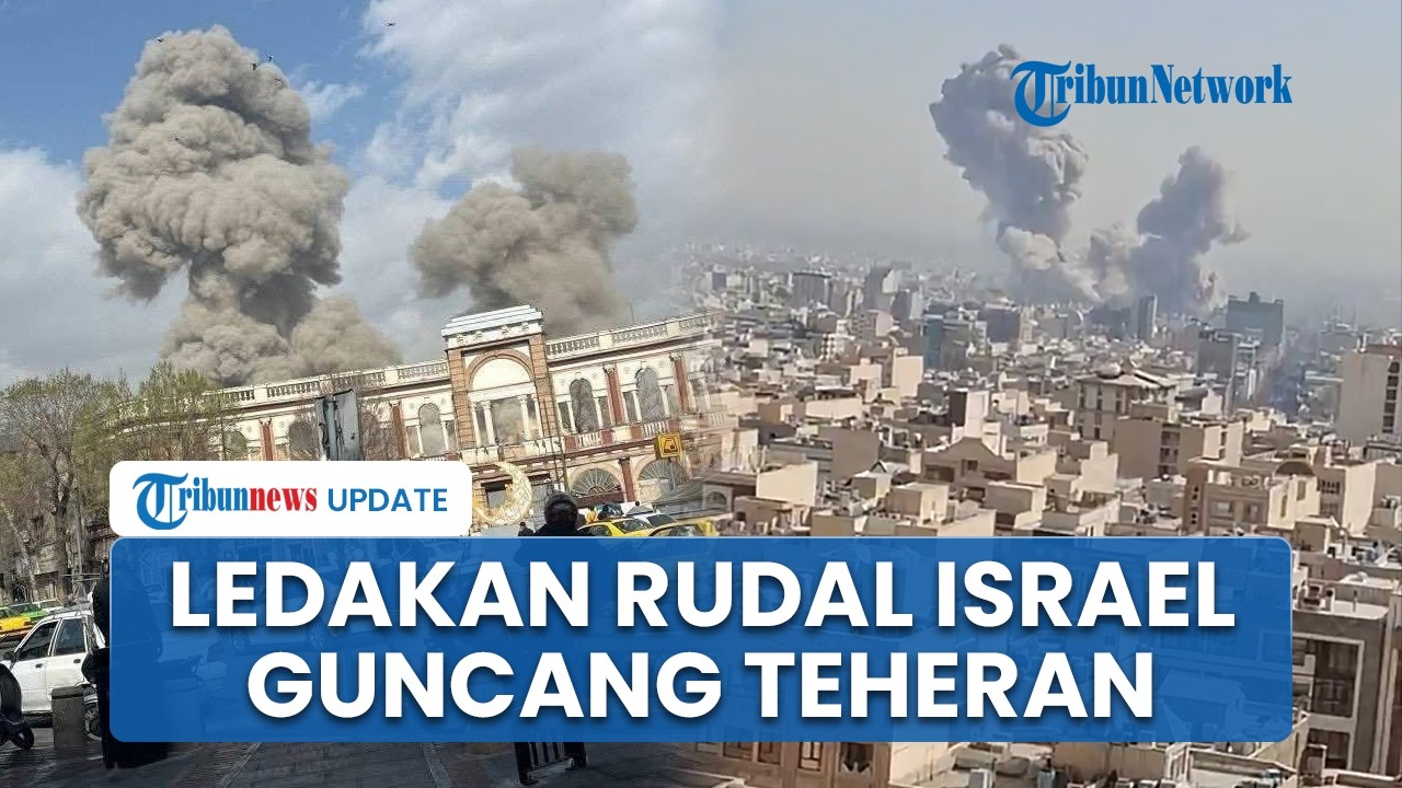 Israel Sasar Serangan Rudal ke Teheran, Wilayah Pemimpin Tertinggi Nyaris Kena Ledakan Hebat