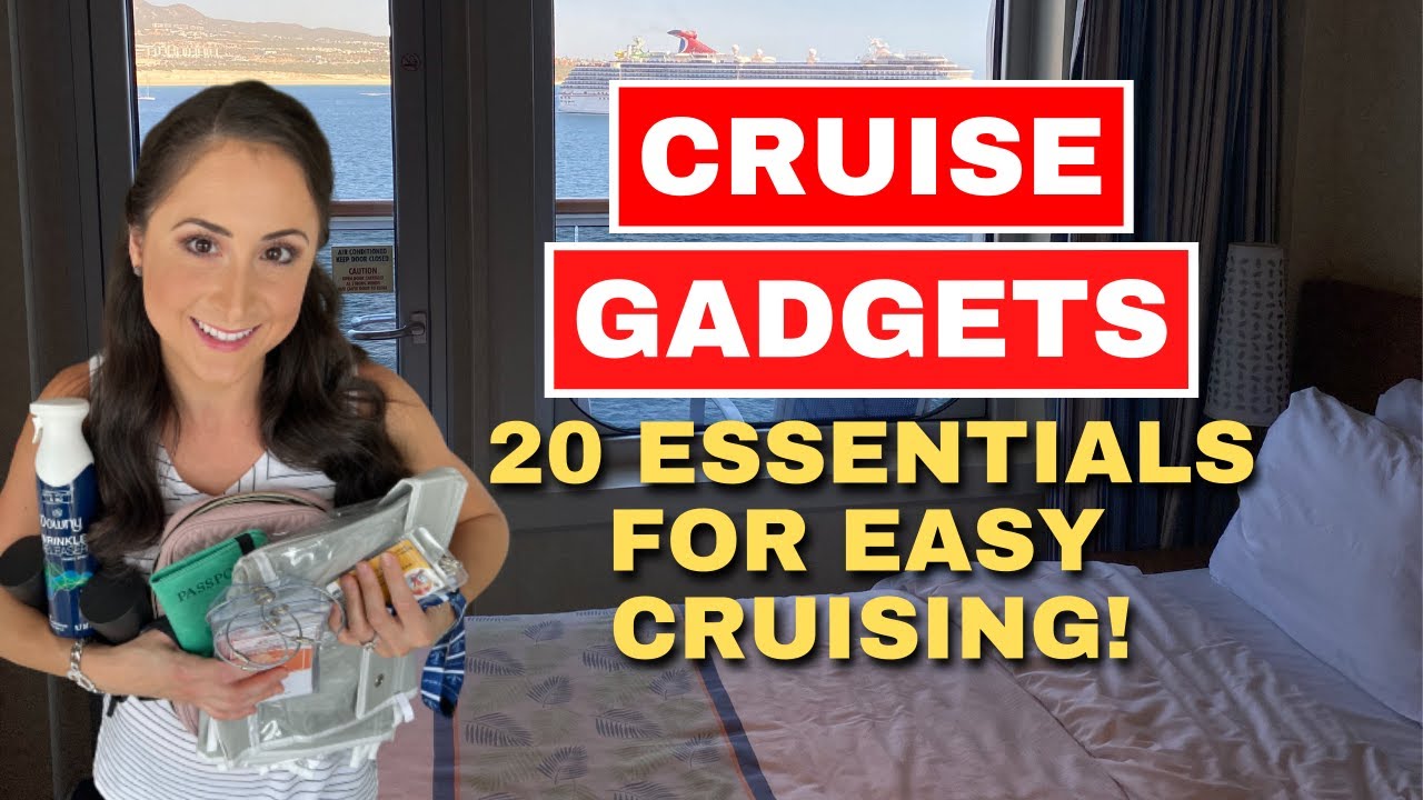Top 20 Gadgets to Pack for a Cruise | Cruise Packing List for First-Time Carnival Cruiser