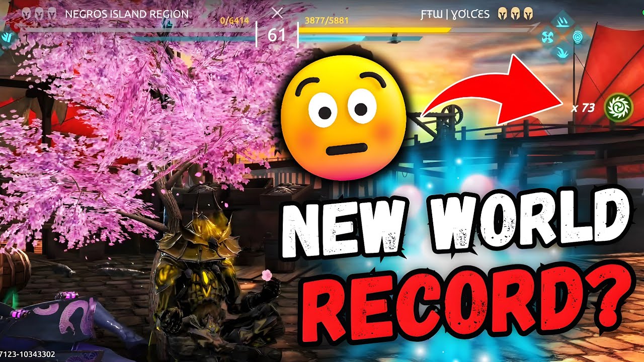 Is This a New World Record?! ☠️ Shang After Update is 🥶 | Shadow Fight 4: Arena