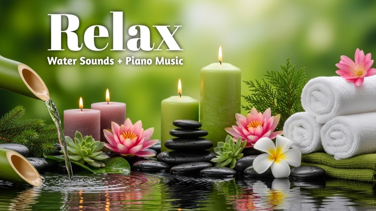 Restore Your Nervous System🌿Relaxing Music for Anxiety Relief & Stop Overthinking | Enjoy Paradise