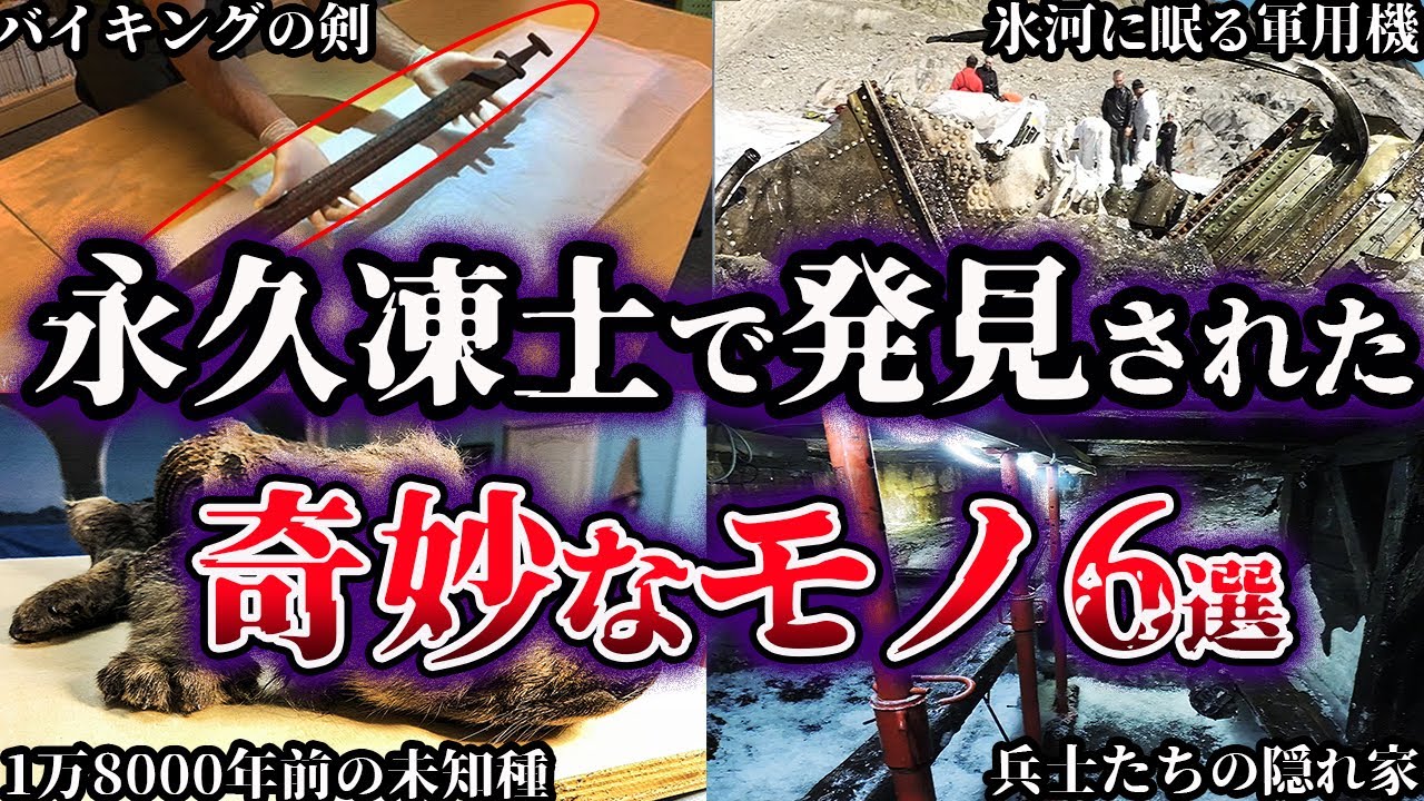 【ゆっくり解説】世界が震えた。永久凍土で発見された奇妙なモノ６選