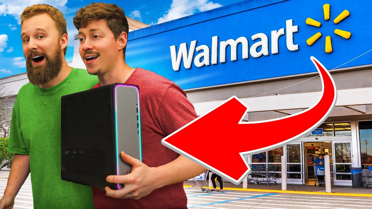 Buying Walmart's Cheapest PC... And Making It Game!