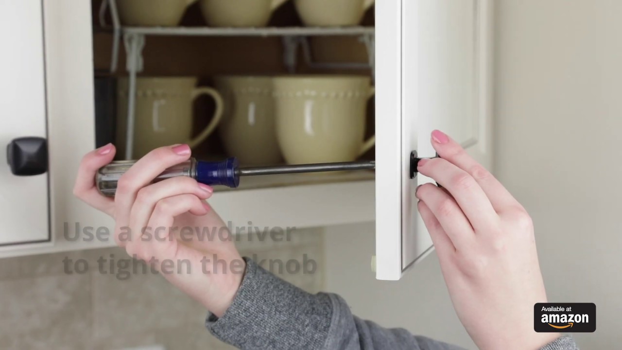 How to install cabinet knobs by Ilyapa