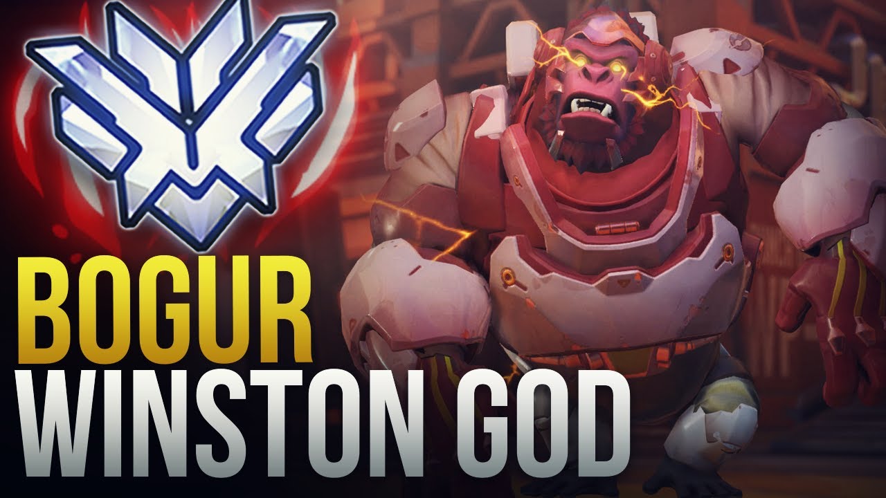 WHAT A PRO WINSTON GOD LOOKS LIKE - Overwatch Montage
